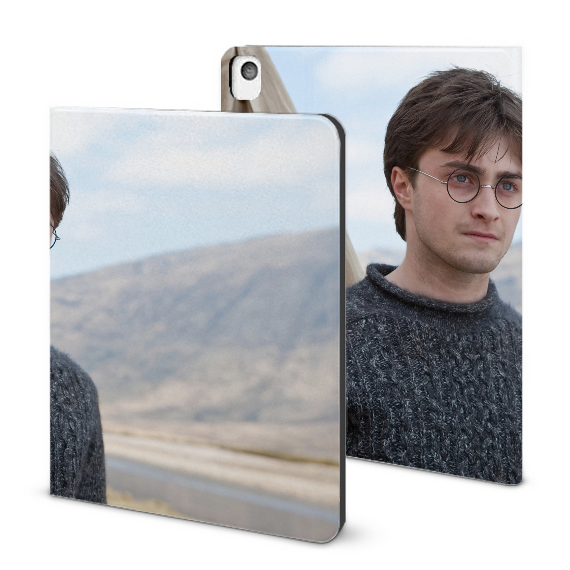 （画像用） Harry Potter ハリー・ポッターシリーズ IPadケース ペンホルダー付き ブックスタイルデザイン